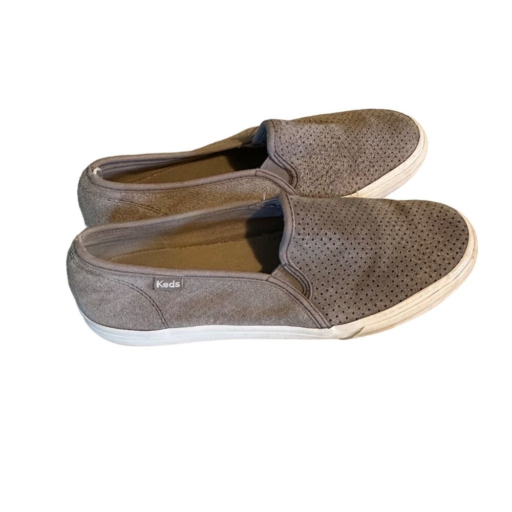 Keds gray dream foam suede sneaker size 8 M - Picture 3 of 7